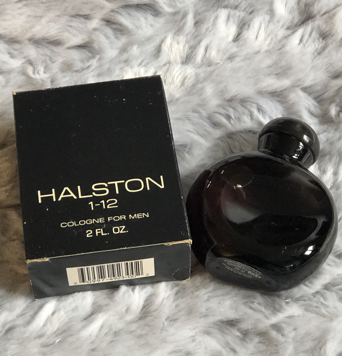 Vintage Halston 1-12 Cologne For Men Splash 2 oz By Halston Fragrances NIB RARE