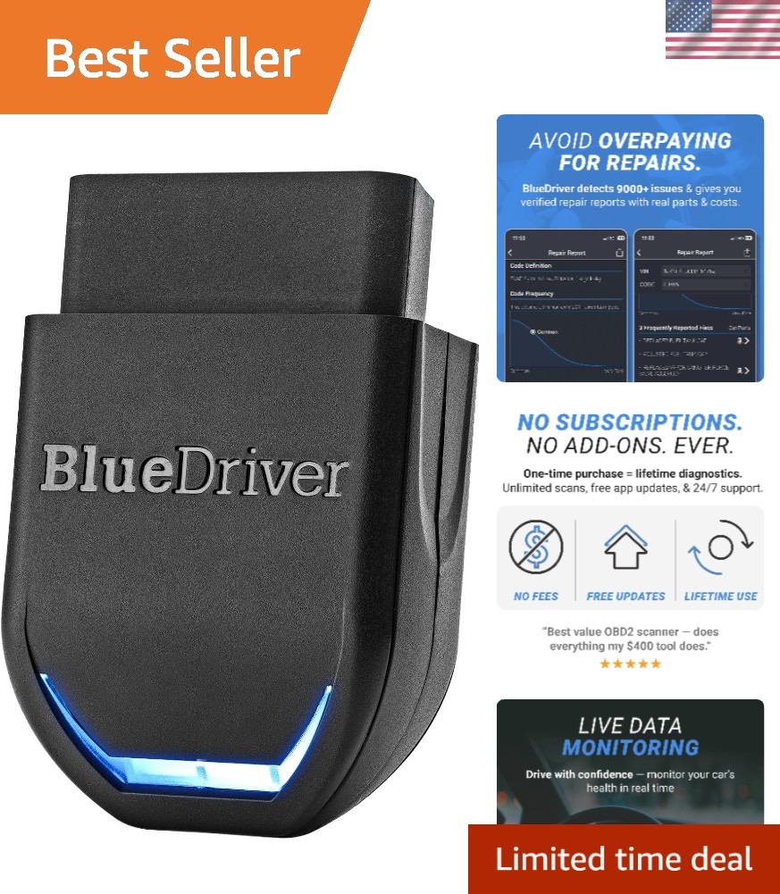 Bluedriver Bluetooth Diagnostic Scanner for Vehicles 1996+ – Verified Fixes Bluedriver Bluetooth Diagnostic Scanner for Vehicles 1996+ – Verified Fixes