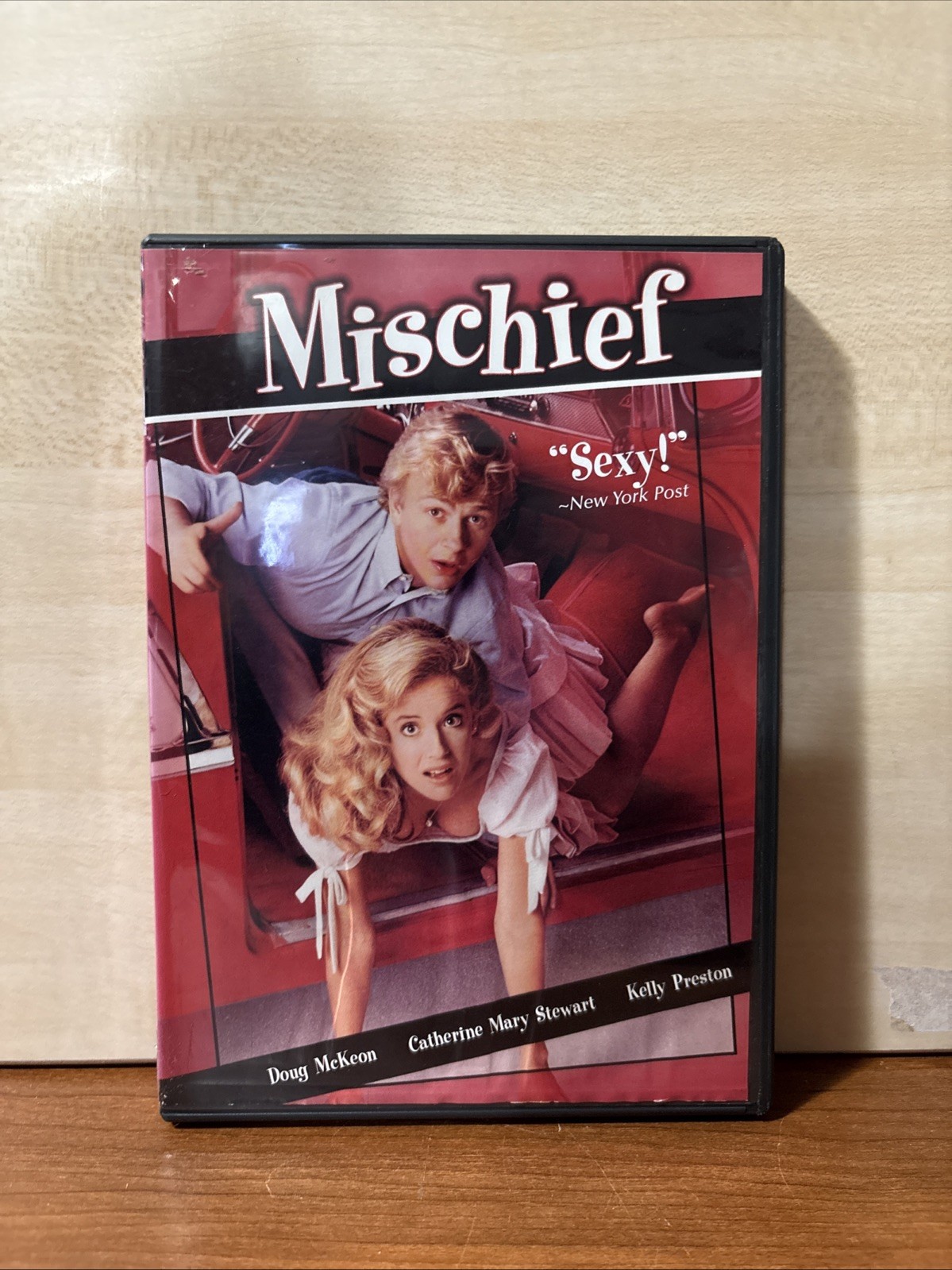 Mischief (DVD, 1985) RARE OOP Authentic US Release Disc Looks Great