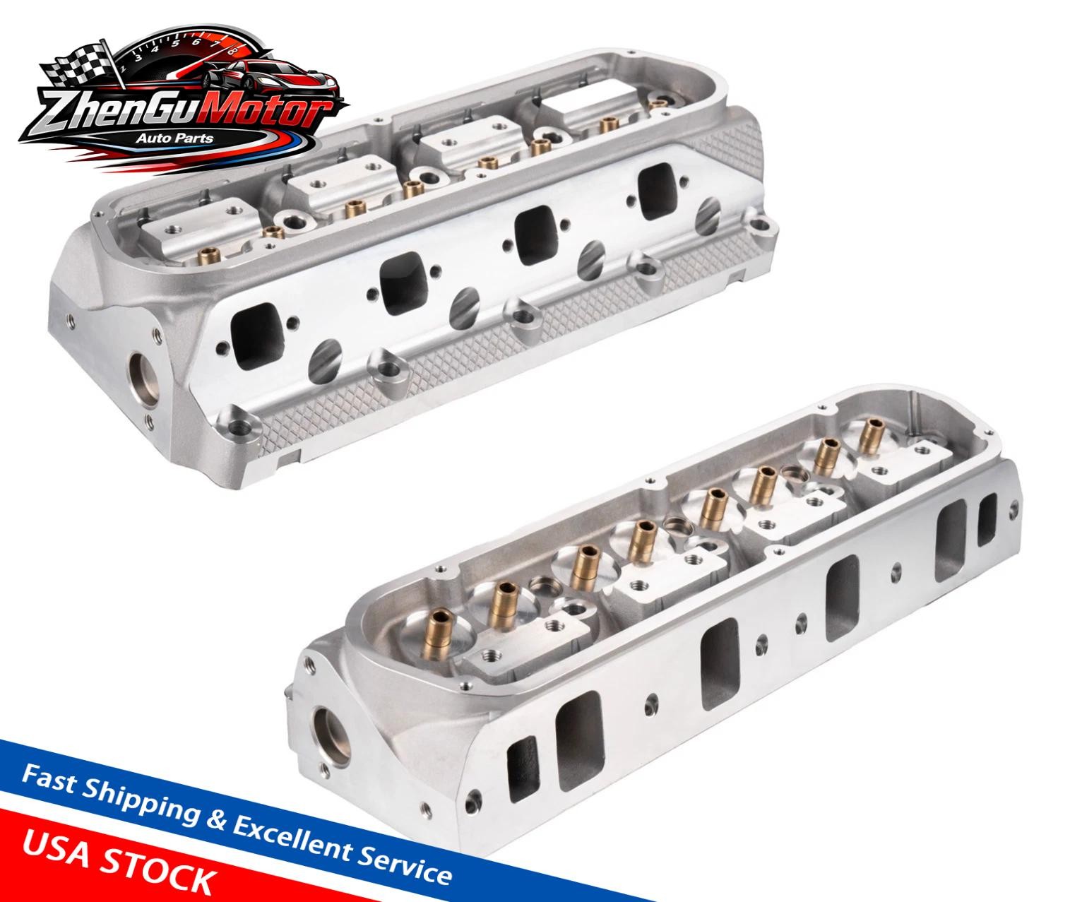 Cylinder Heads FOR Small Block Ford 289 302 351 Windsor 185cc 64cc Full CNC Pair