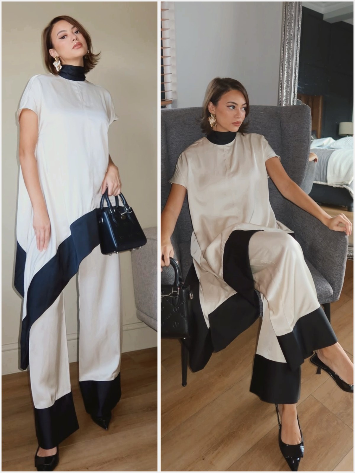 H&M Limited Collection Ramadan Co-Ord Set Pants Top S M H&M Limited Collection Ramadan Co-Ord Set Pants Top S M