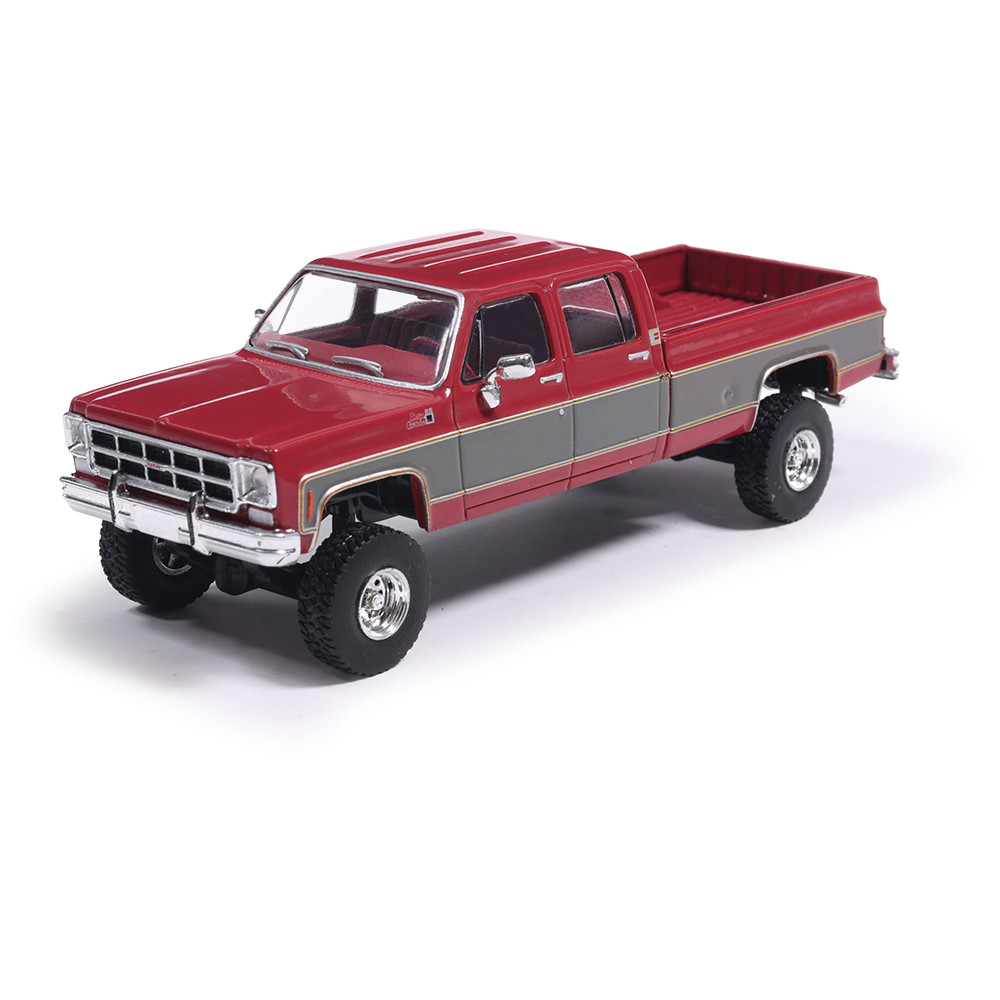1977 GMC Sierra Grande K2500 Crew Cab Wideside - Dark Red Metallic and Silver... 1977 GMC Sierra Grande K2500 Crew Cab Wideside - Dark Red Metallic and Silver...