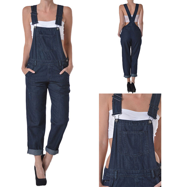 American Bazi Women\'s Denim Jumpsuits Classic Overalls RJHO154 American Bazi Women\'s Denim Jumpsuits Classic Overalls RJHO154
