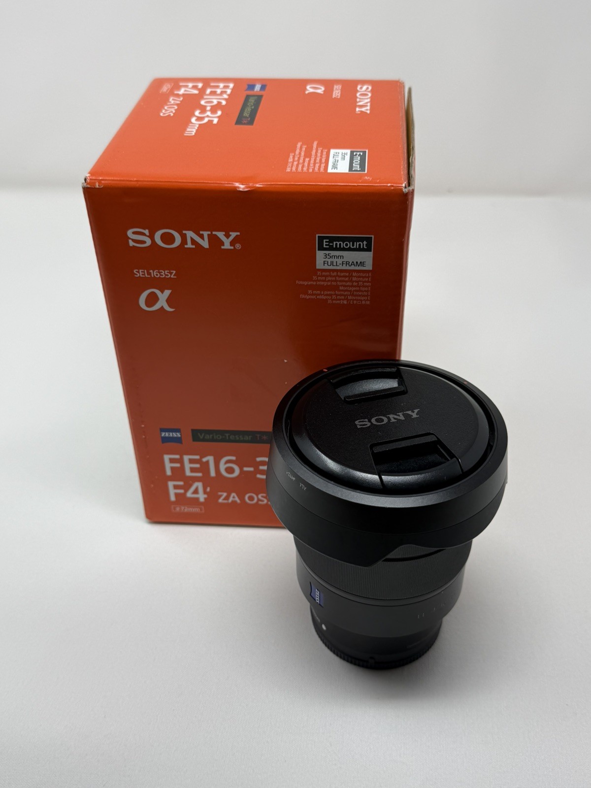 *EXCELLENT* Sony Zeiss Vario-Tessar T FE 16-35mm f/4 FE ZA OSS Lens (E-Mount)