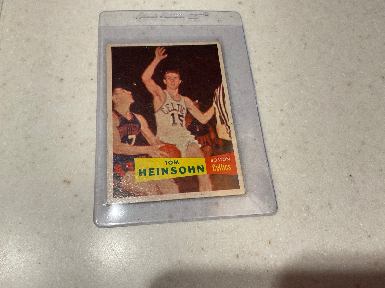 1957-58 Topps - Tom Heinsohn #19 (RC) 1957-58 Topps - Tom Heinsohn #19 (RC)