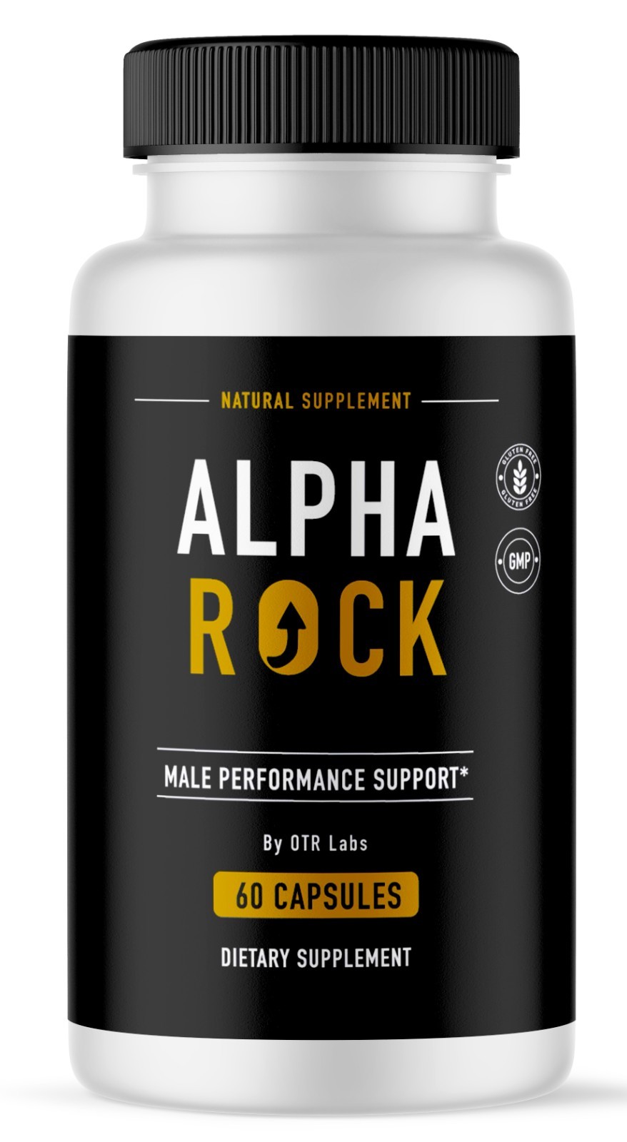 Alpha Rock Male Performance Support Dietary Supplement, Alpharock 60 Capsules