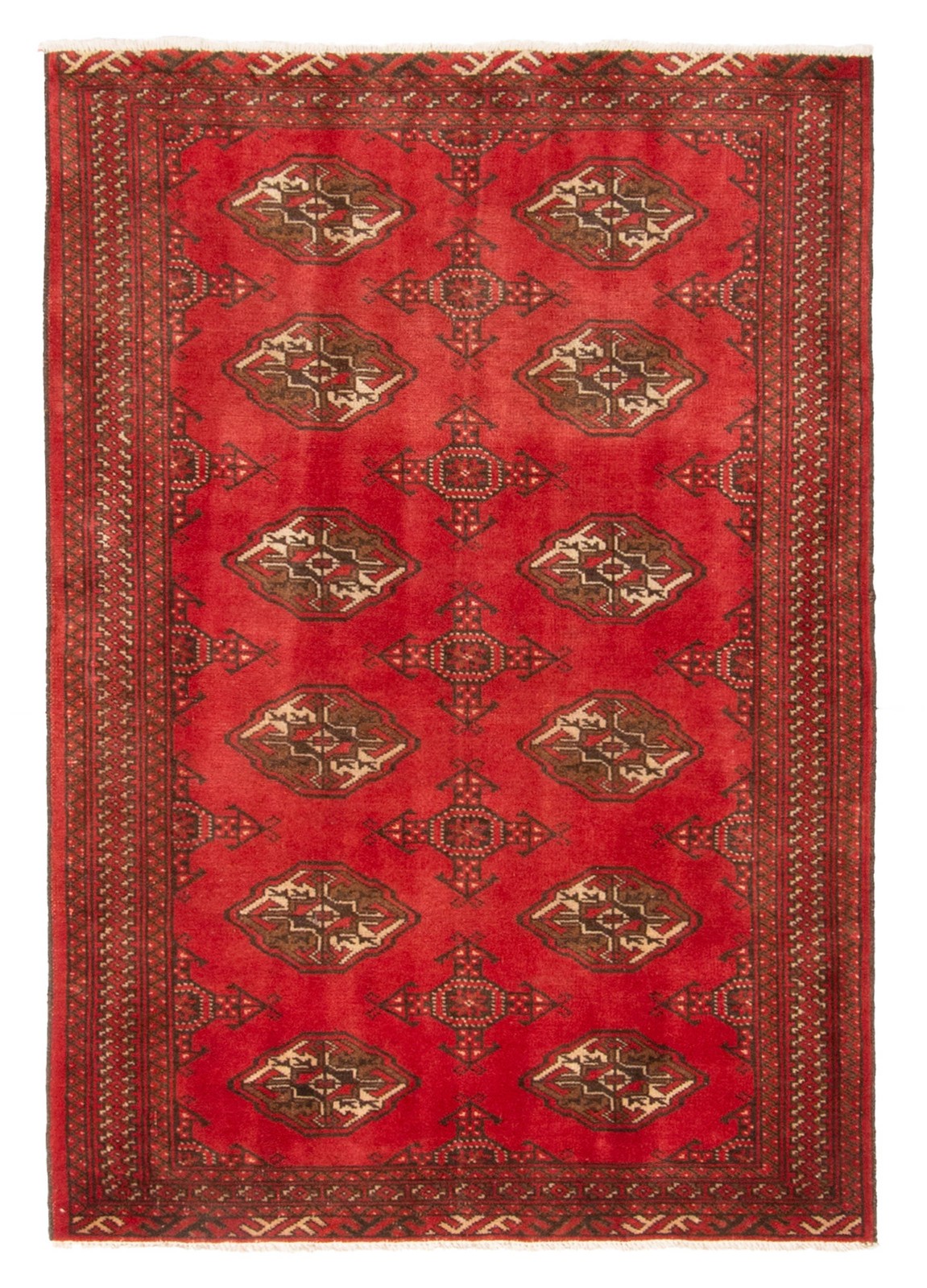 Vintage Traditional Hand-Knotted Area Rug 3'3