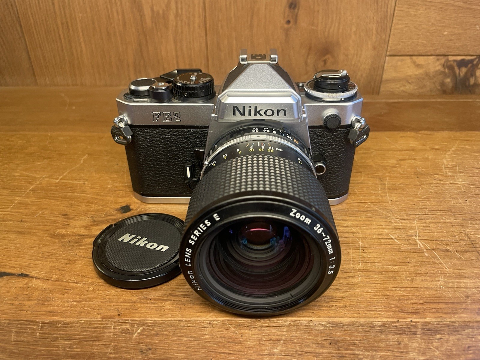*Near Mint ++* Nikon FE2 Film Camera Series E Ai-s 36-72mm F/3.5 Zoom Lens / JPN