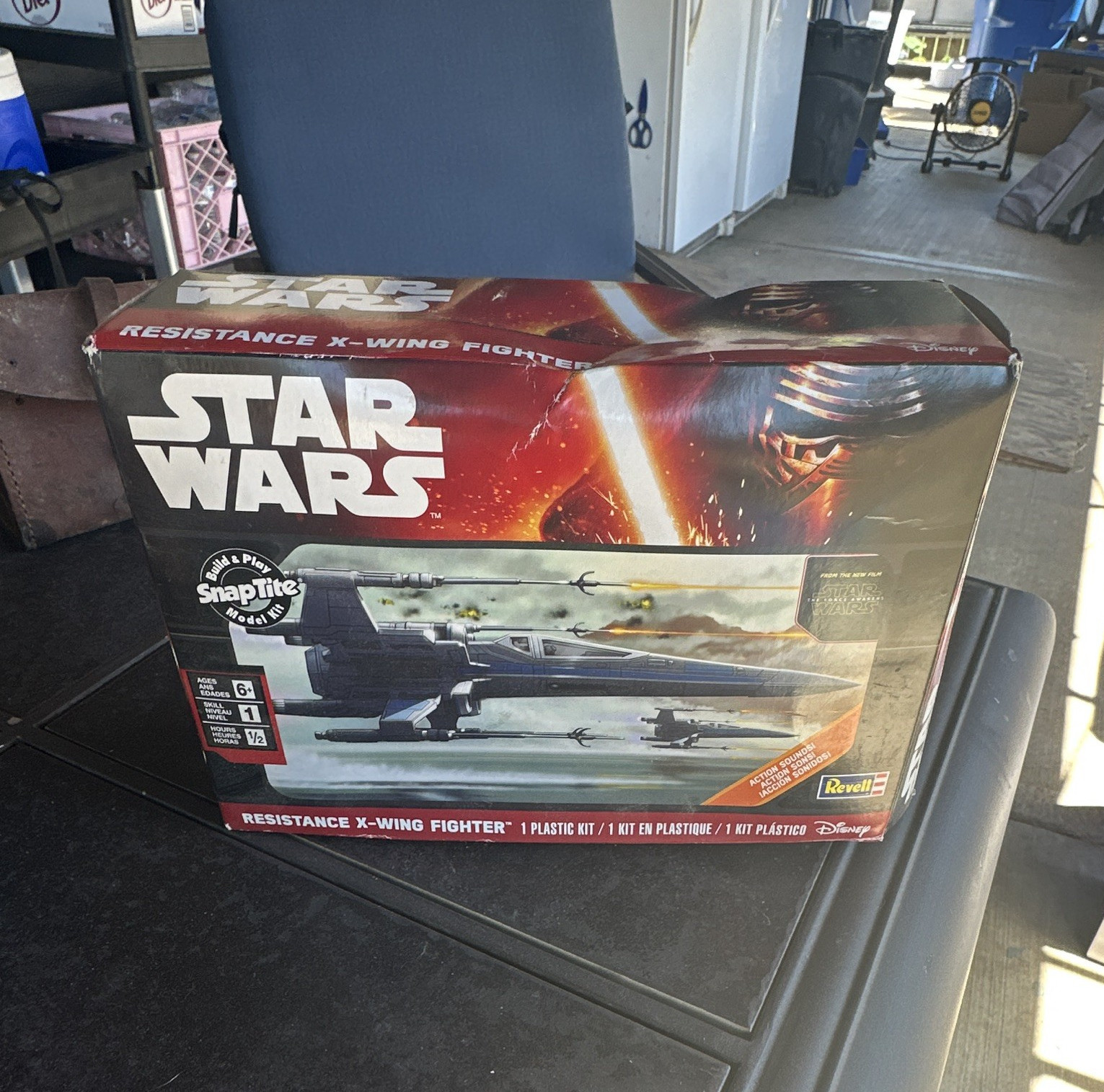 Revell Star Wars Resistance X-Wing Fighter SnapTite Plastic Kit 1:48 85-1823 Revell Star Wars Resistance X-Wing Fighter SnapTite Plastic Kit 1:48 85-1823