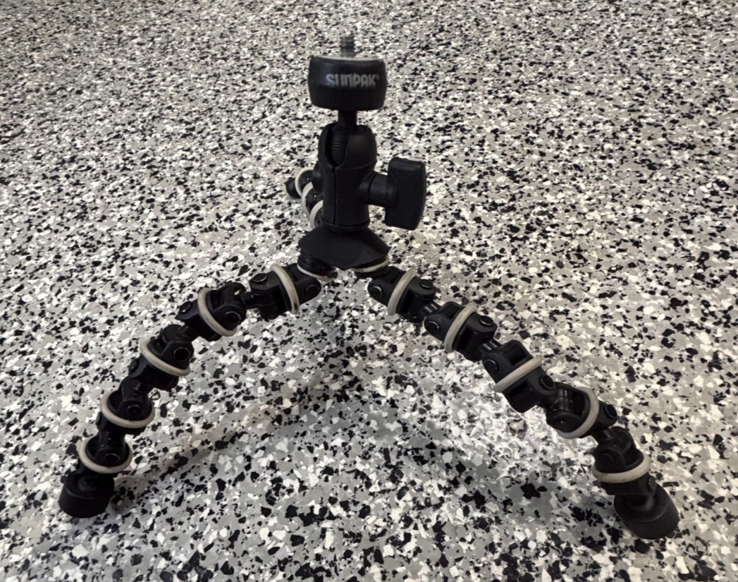 Sunpak FlexPod Gripper Flexible Mini Tripod Ball Head Camera 1/4-20 #42