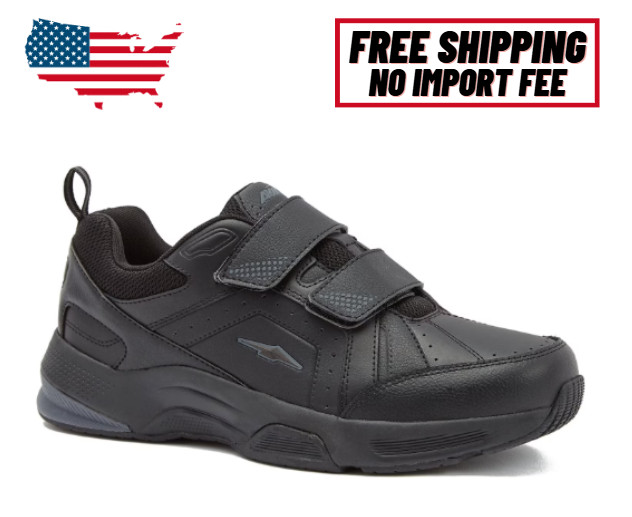 Avia Men\'s Quickstep Strap Wide Width Walking Shoes Wide