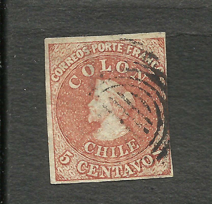 CHILE SOFICH # 5 FA 5-4 USED, 4 MARGINS