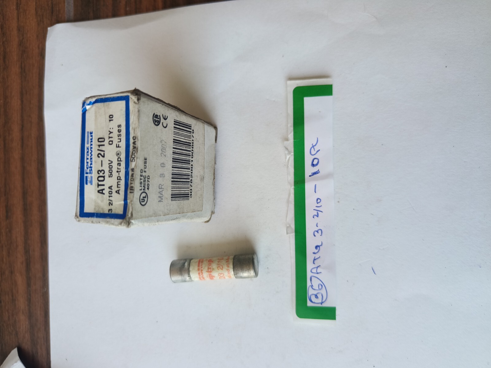 Frerraz Sawmut Fuses ATQ 3 2/10 Midget Time-Delay (lot of 10 pc free fast ship Frerraz Sawmut Fuses ATQ 3 2/10 Midget Time-Delay (lot of 10 pc free fast ship