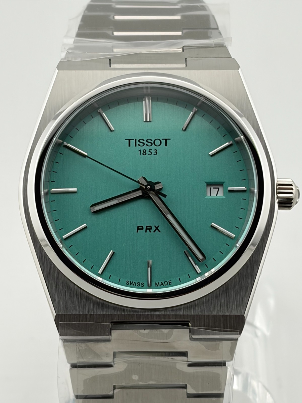 STUNNING TIFFANY BLUE DIAL Tissot PRX Swiss Men\'s Watch - T137.410.11.091.01 STUNNING TIFFANY BLUE DIAL Tissot PRX Swiss Men\'s Watch - T137.410.11.091.01