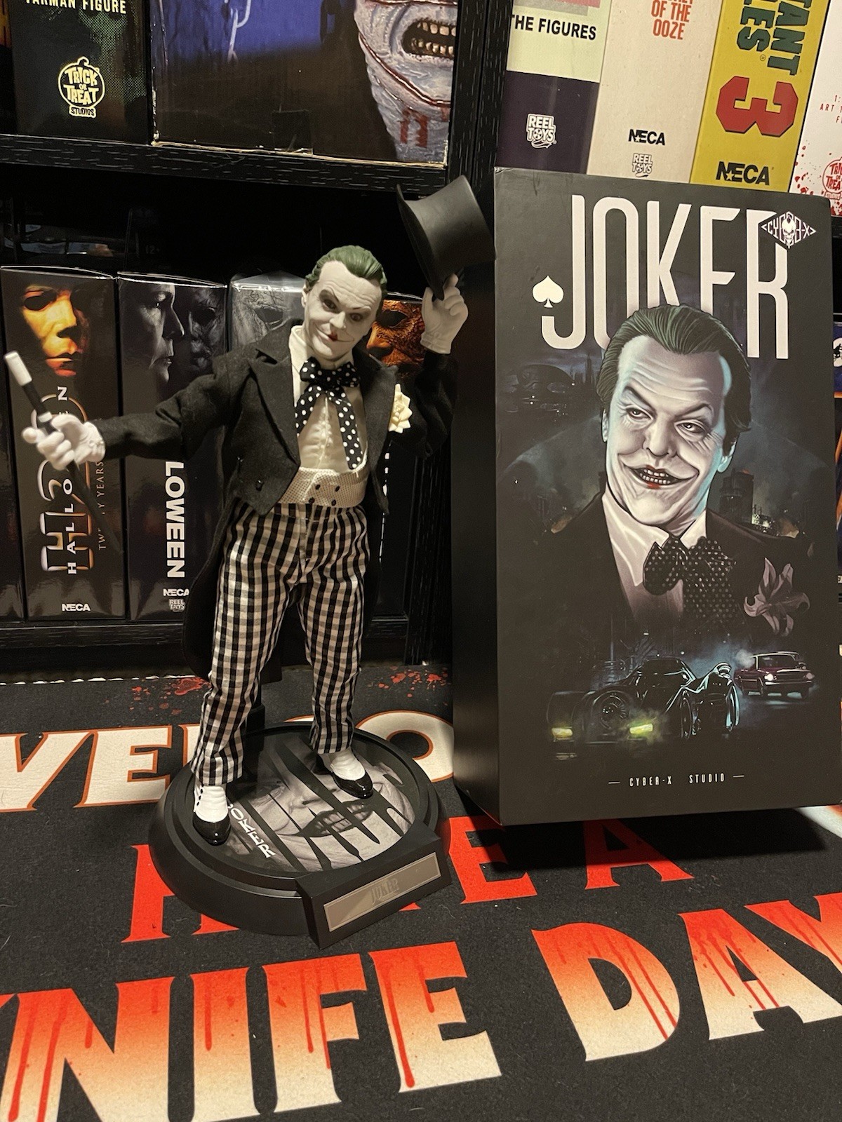 Cyber-X Studio 1/6 Jack Nicholson mime joker Action Figure CX-004 batman