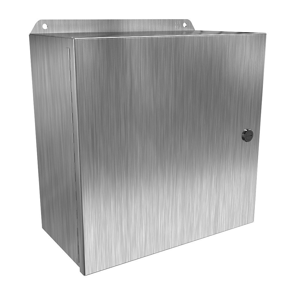 Hammond Eclipse Junior 12x12x6in SS Wall Mount Enclosure NEMA 3R/4/4X/12/13