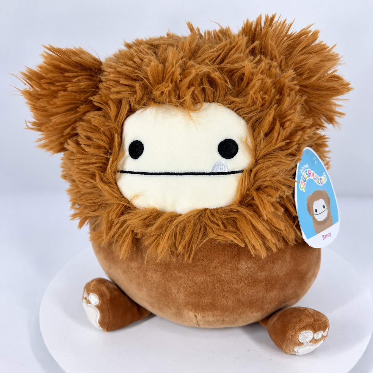 Squishmallows Benny Brown Bigfoot 8\