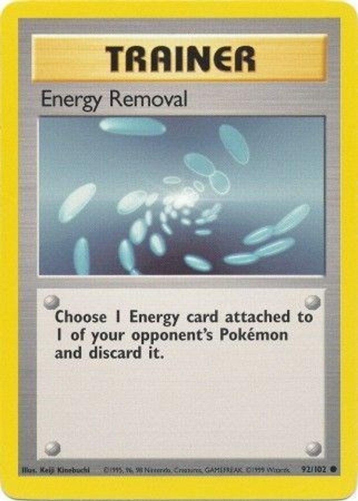 Pokemon Energy Removal: BS 092/102 HP Keiji Kinebuchi