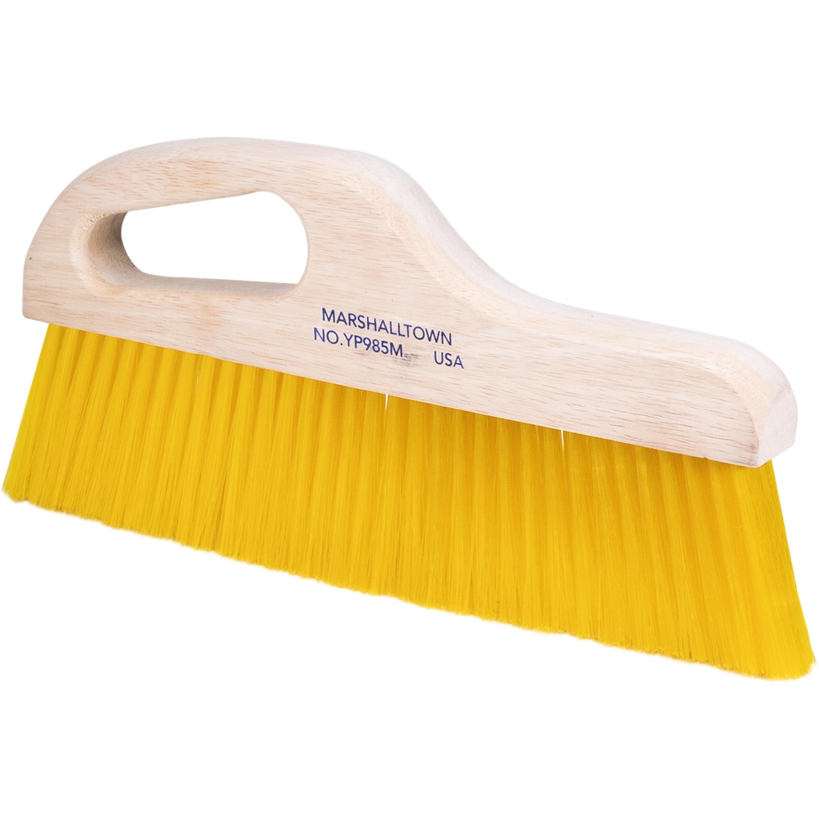 MARSHALLTOWN Handle Brush, Medium Yellow Polypropylene 3 Inch Bristles, Offse...