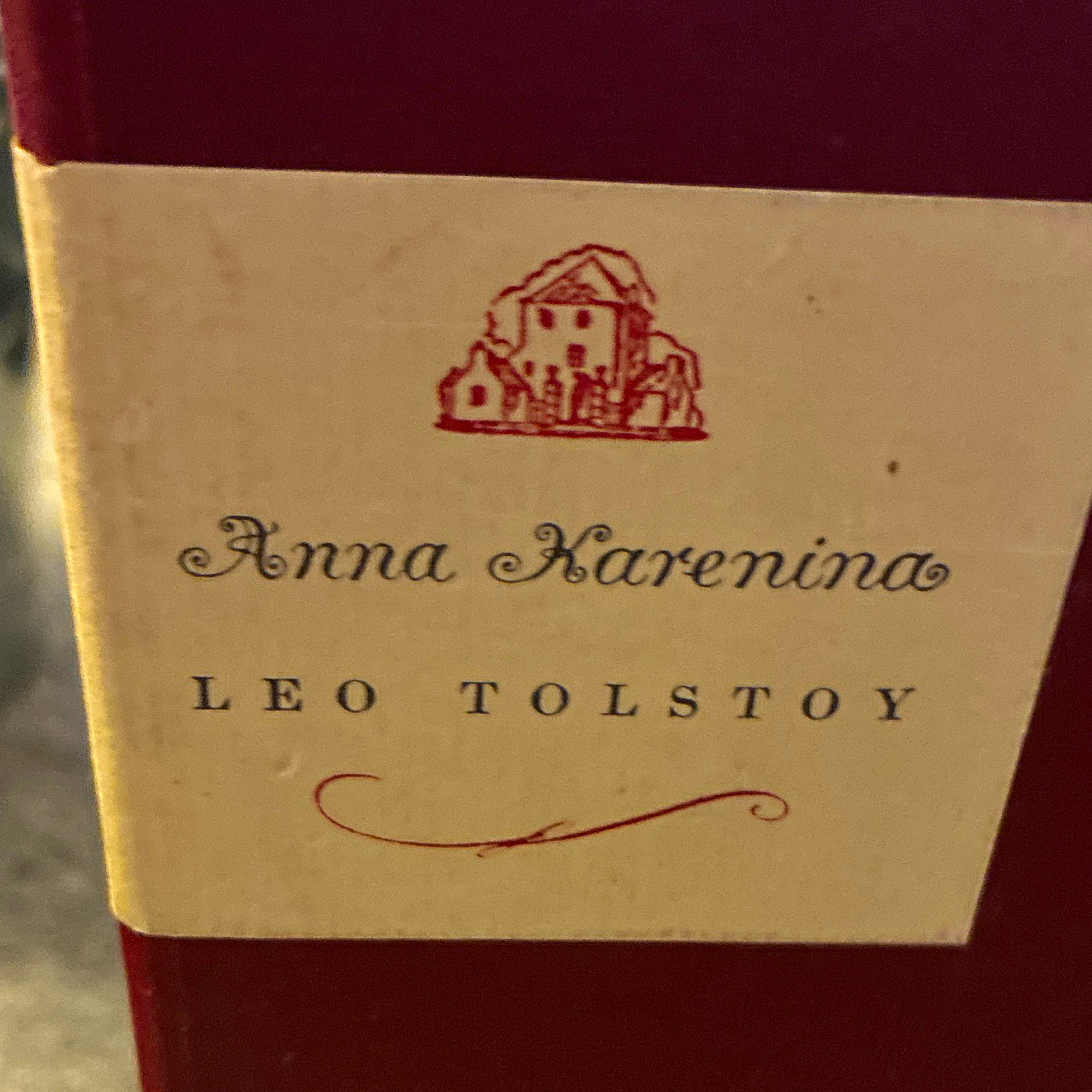 Random House Anna Karenina Leo Tolstoy HC 1939 Illustrated w/ Slipcase
