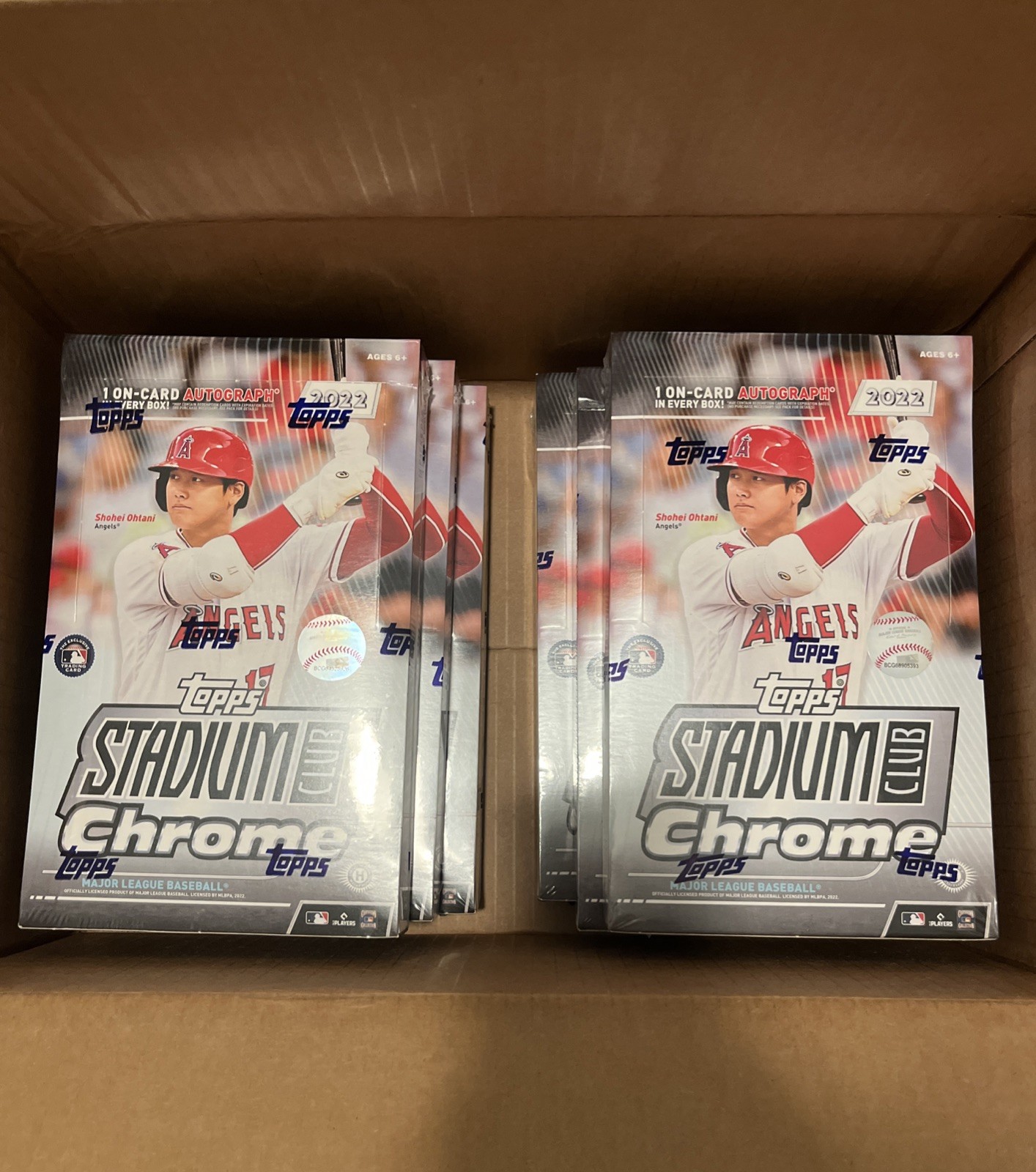 2022 TOPPS STADIUM CLUB CHROME BASEBALL HOBBY BOX