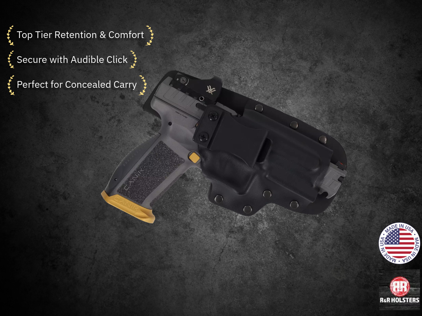 Kel-Tec PR-57 - IWB Hybrid Holster - Optic Ready