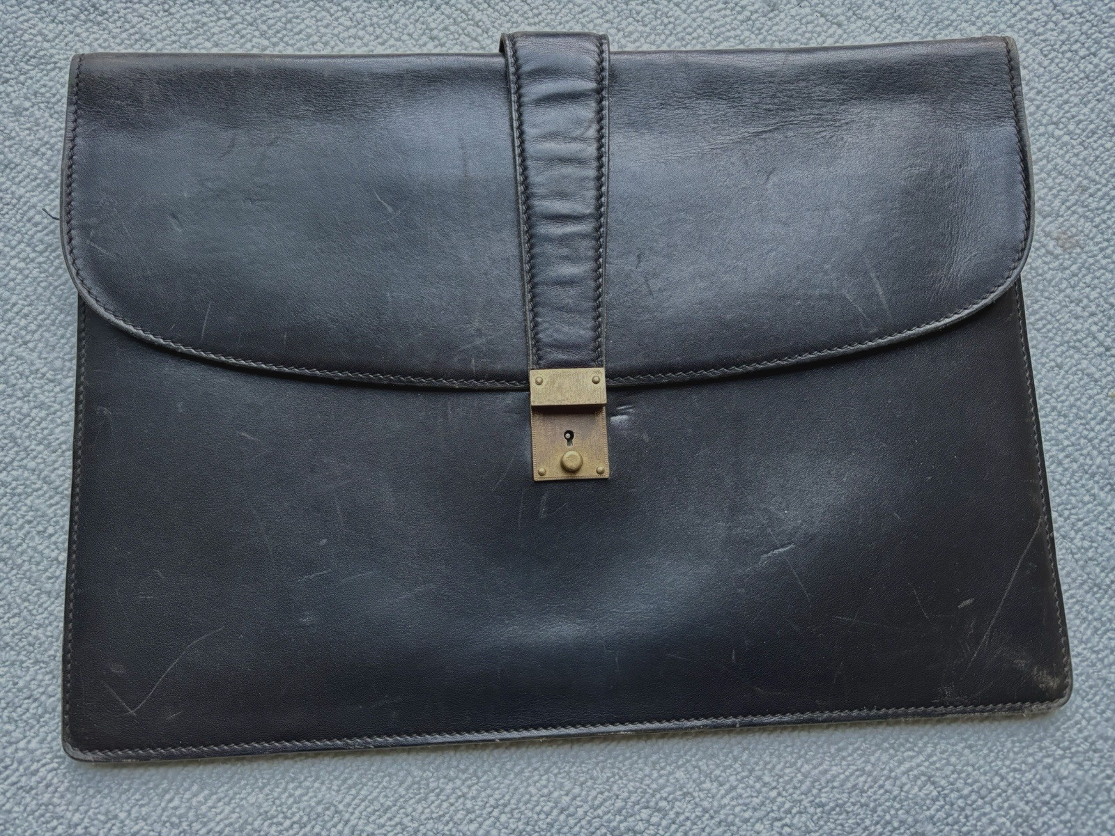 Authentic Vintage  Gucci Leather Briefcase/Attache\'  Case