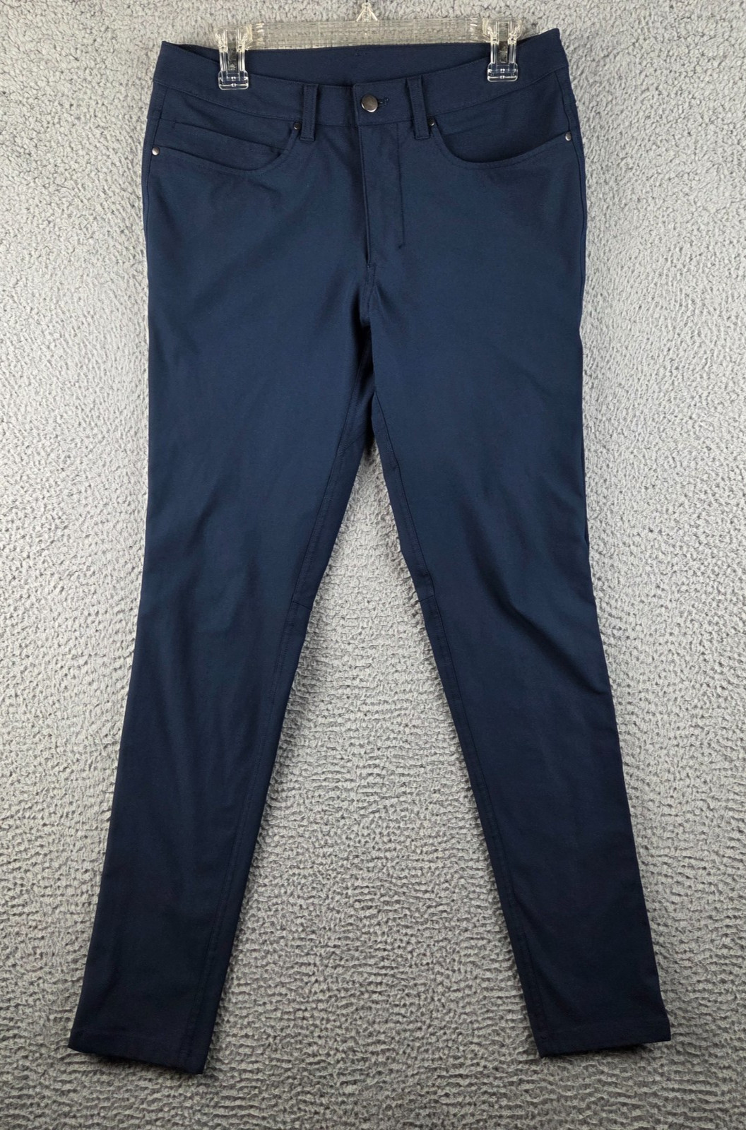 Lululemon ABC Pants Mens 30 (31x31) Blue Skinny Stretch Warpstreme LM5950S