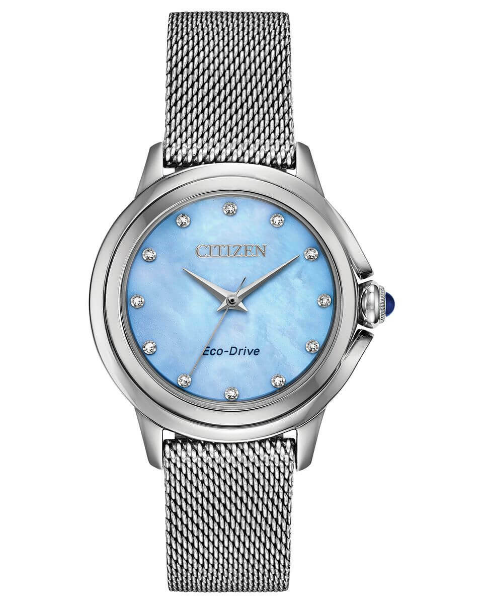 Citizen Ceci EM0790-55N Ladies 32mm Bracelet Watch MSRP $450