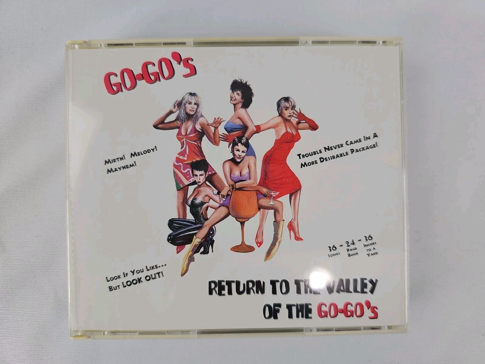 GO-GO\'S - Return To The Valley Of The Go-go\'s - 2 CD - *Excellent Condition*