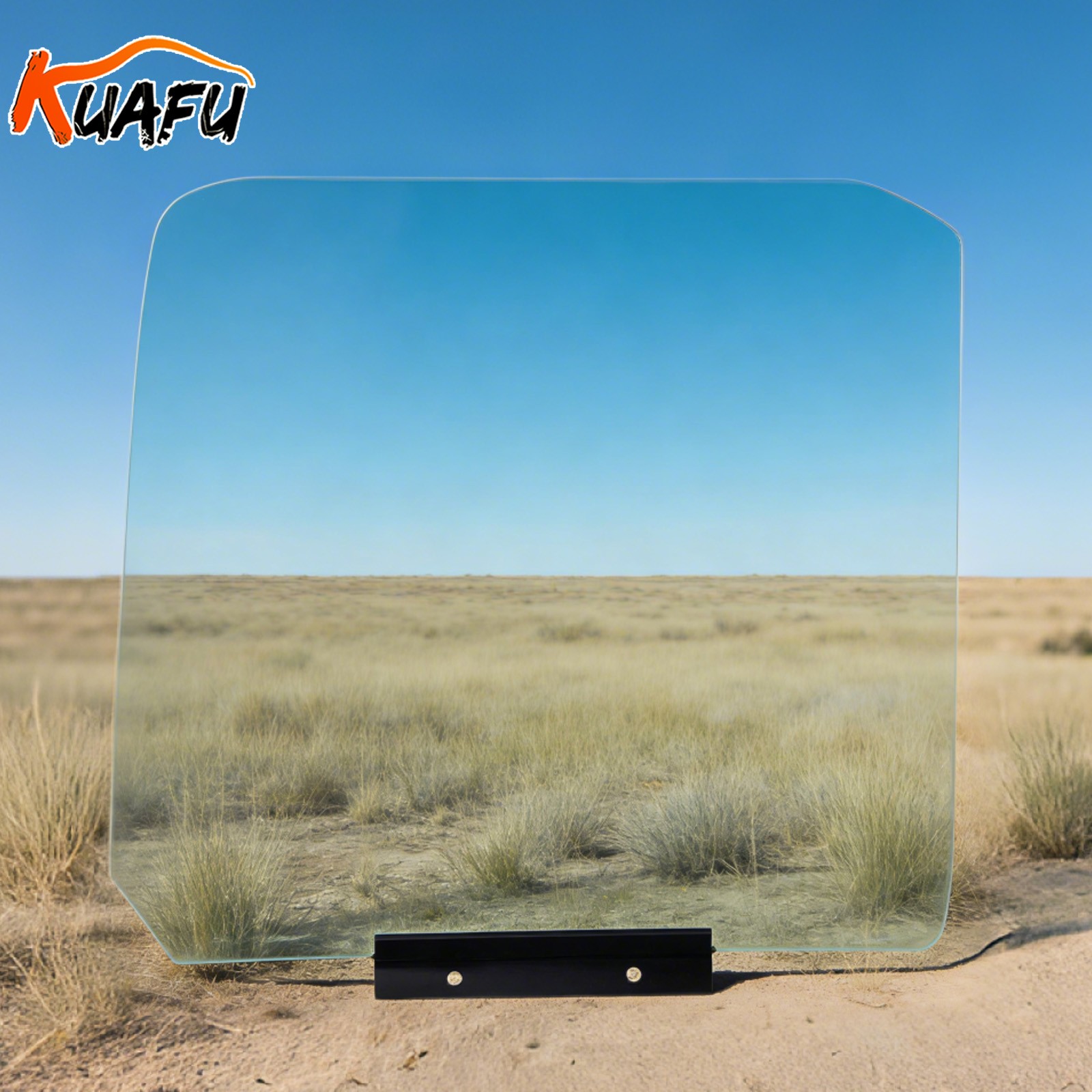 Door Window Glass For Ford F-Series 87-97 #F4TZ1521410A Front Passenger RH Side