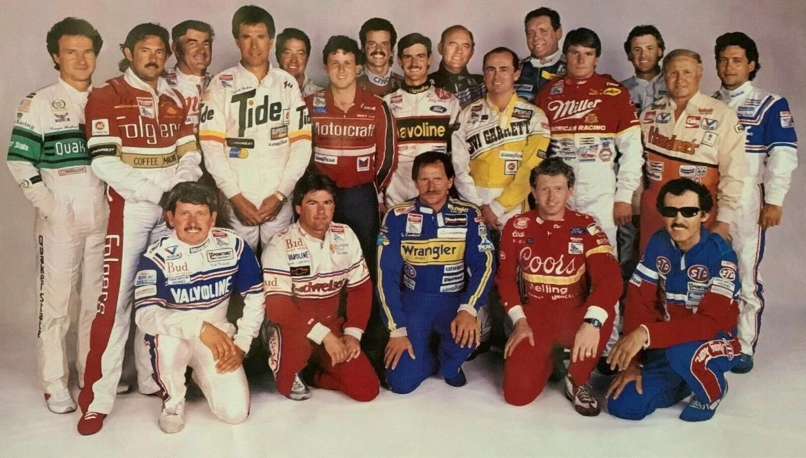 The Winston Charlotte Motor Speedway Tim Richmond all star 1987 Poster