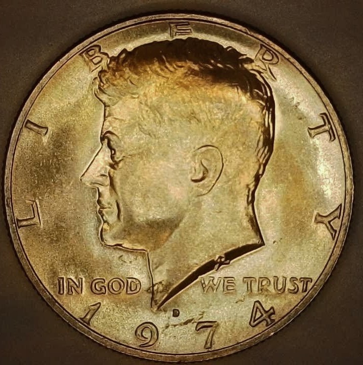 🔥 BU 1974-D KENNEDY HALF DOLLAR DDO w/ DDR VARIETY