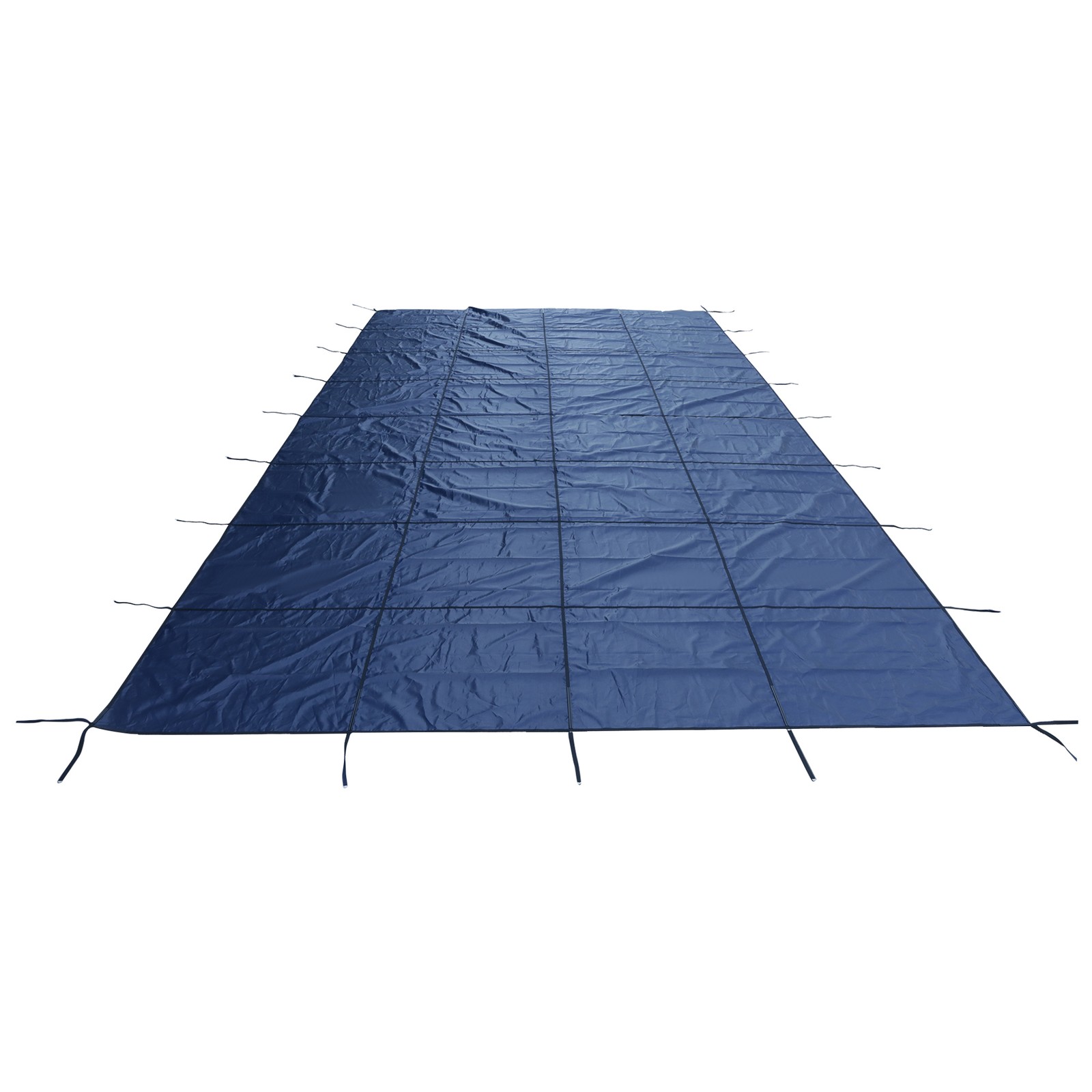 Inground Pool Cover Safety Fits Rectangle Swimming Pool Mesh Solid Pool Cover