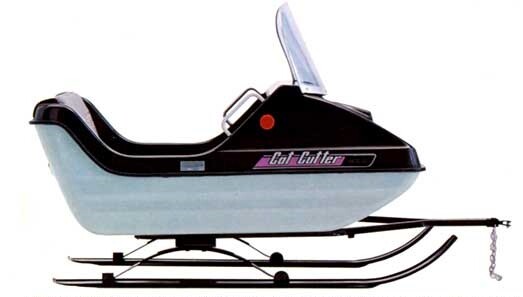 Windshield Arctic Cat Cat Cutter Kat Kutter vintage 0166-061 CLEAR w/ Black trim