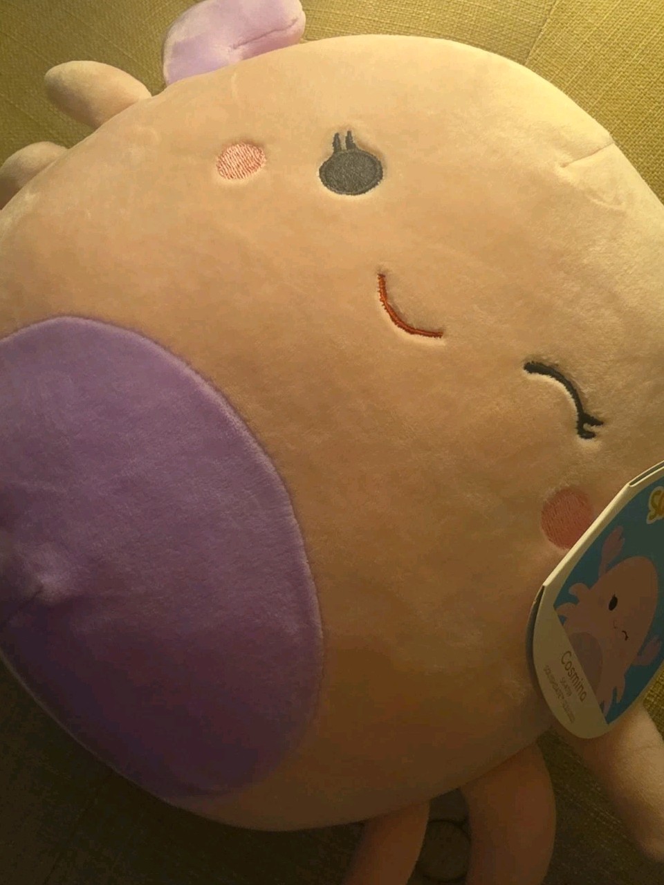 Squishmallows Cosmina The Pink Crab 8\ Squishmallows Cosmina The Pink Crab 8\