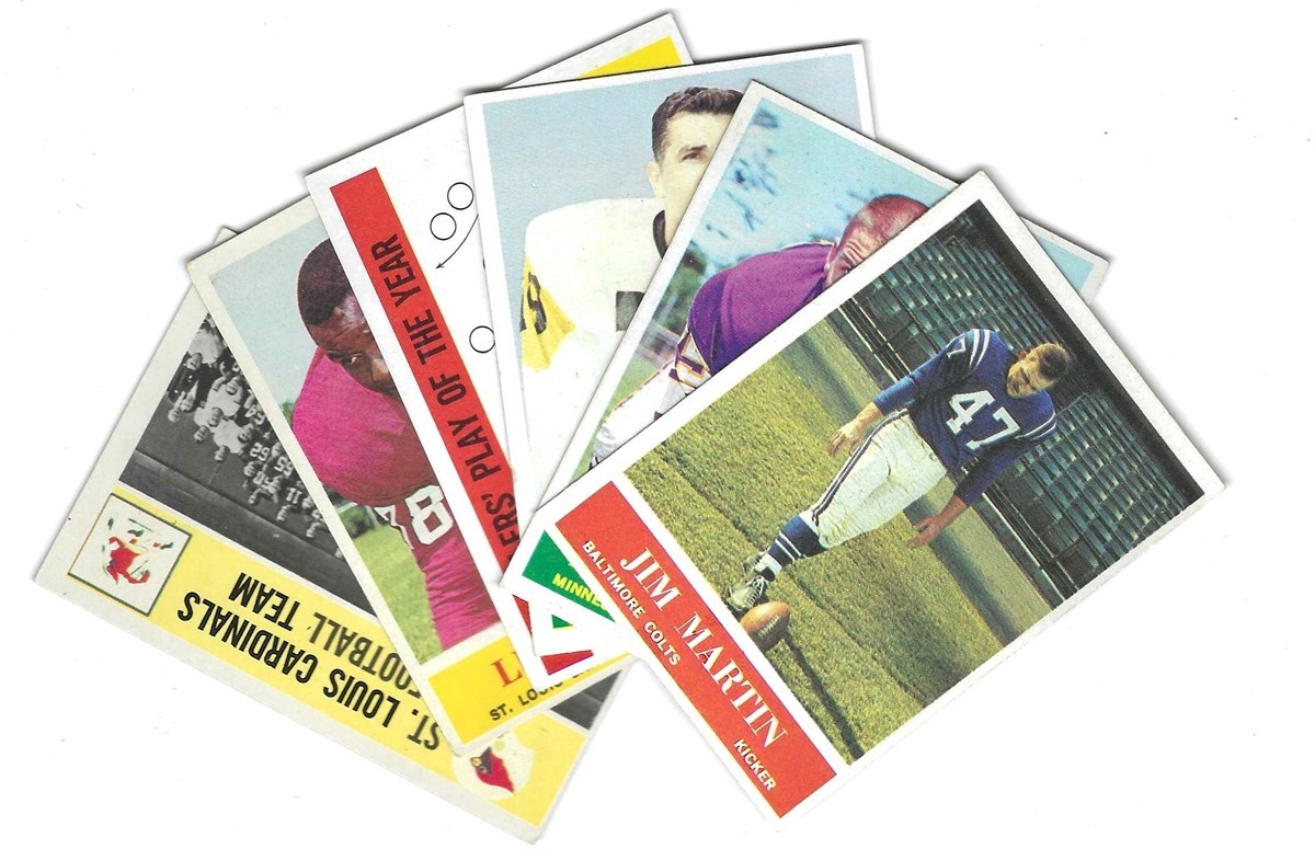 1964 PHILADELPHIA FOOTBALL CARD SINGLES *** $1.00 EACH+ ***$3 MINIMUM***