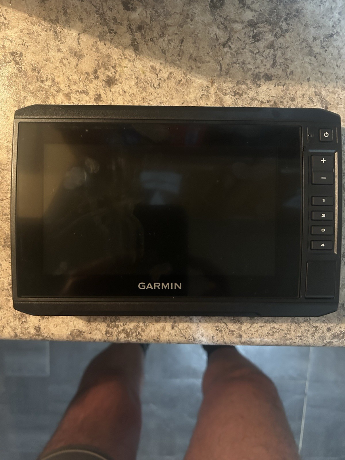 Garmin ECHOMAP UHD 73sv livescope With Cover, Gimble, 3-1 Transd And Lvs32 trans