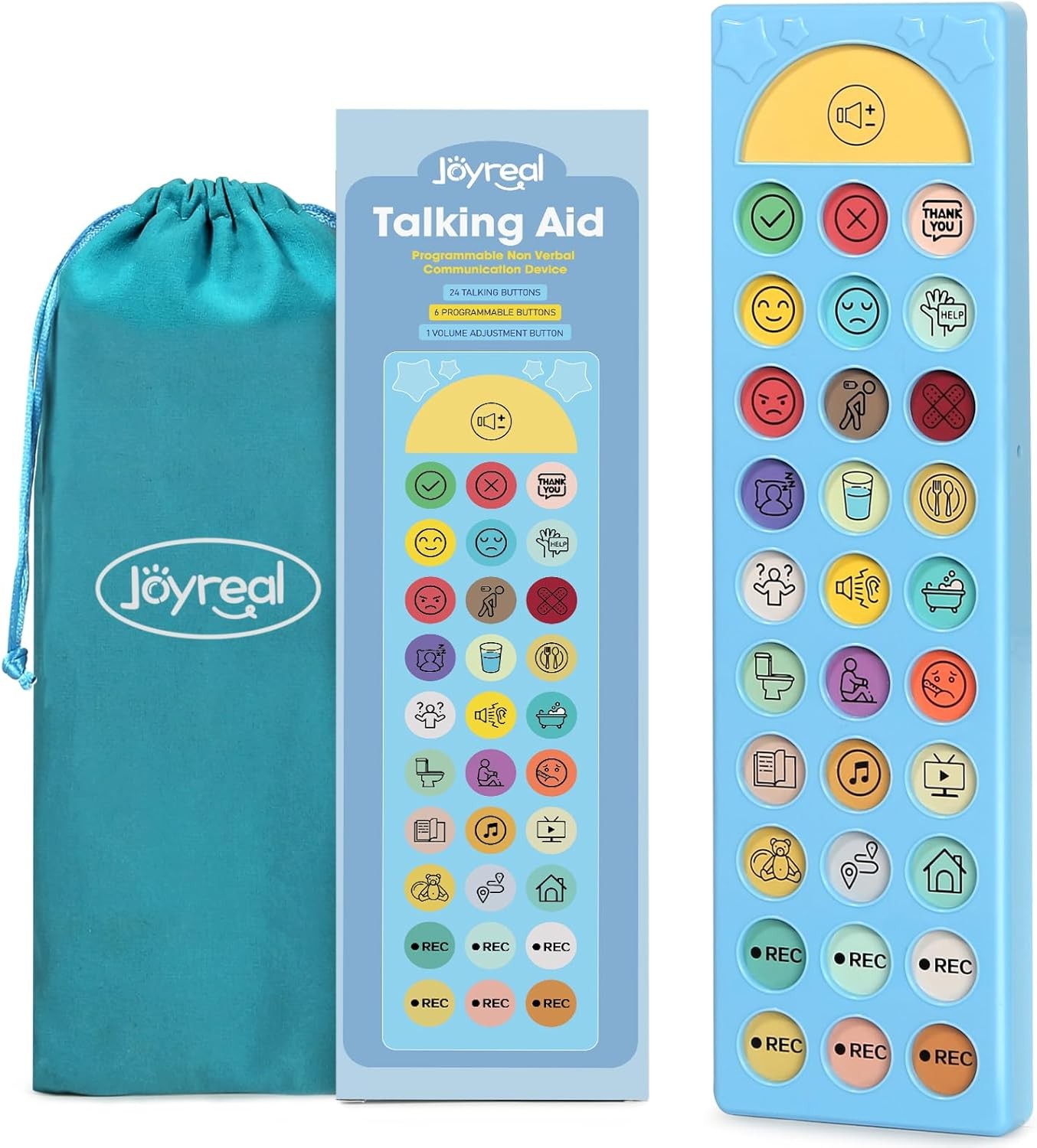 AAC Device for Autism, Joyreal Non Verbal Communication Tools for Speech Therapy AAC Device for Autism, Joyreal Non Verbal Communication Tools for Speech Therapy
