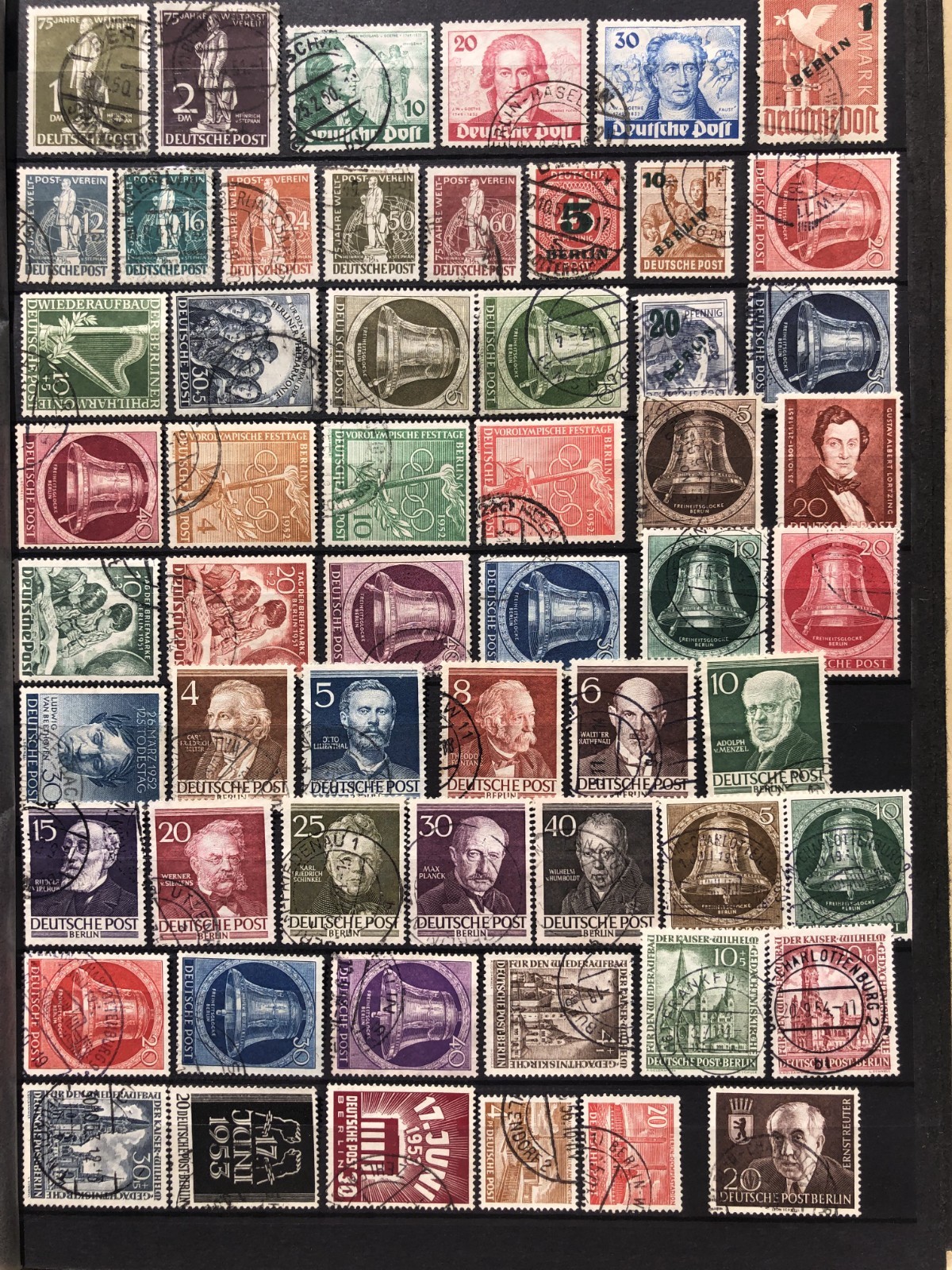 Germany Berlin 1949-1990 vf used collection High CAT Value TOP