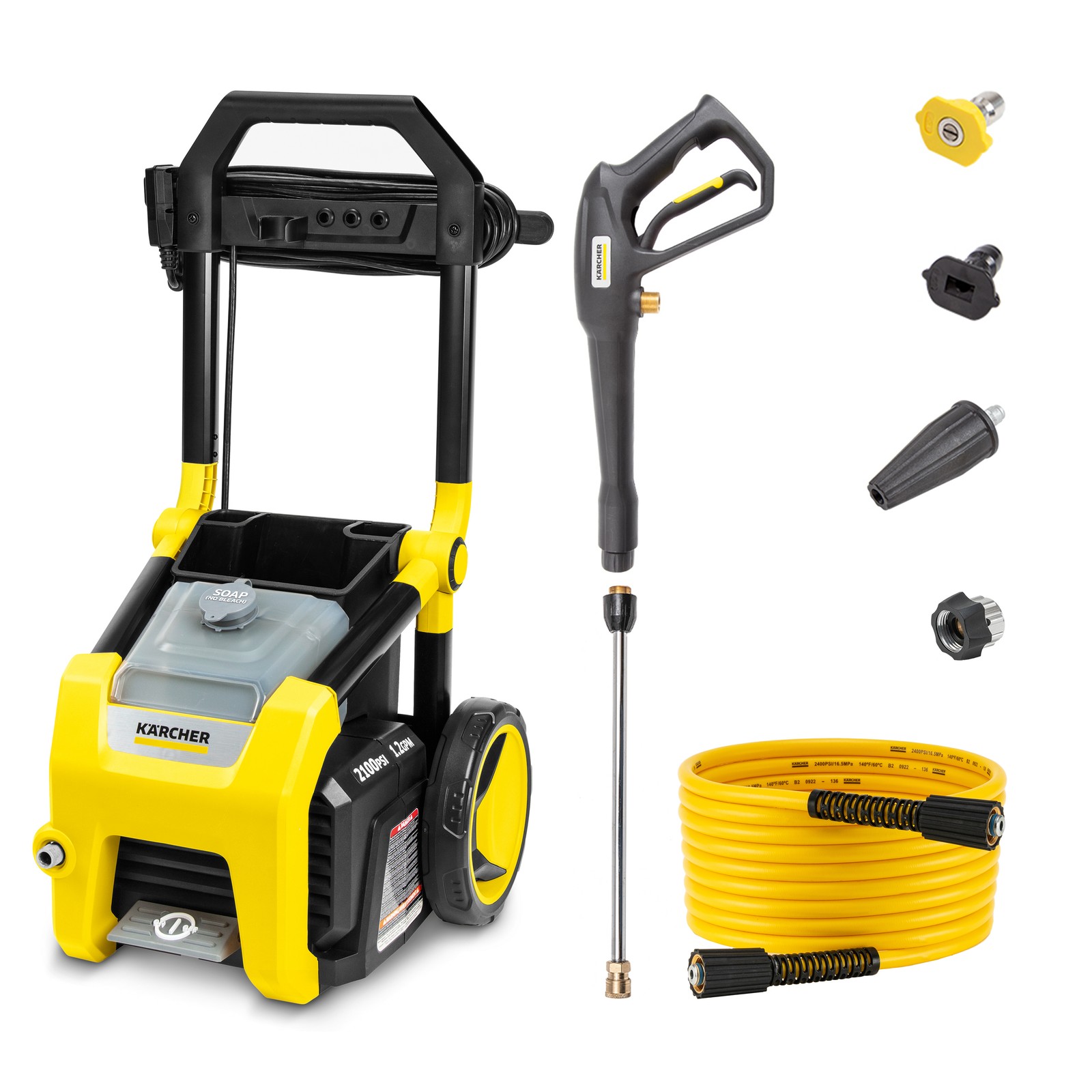 Kärcher K2100PS 2100 PSI 2.07 max. GPM Pressure Washer, CETA Certified