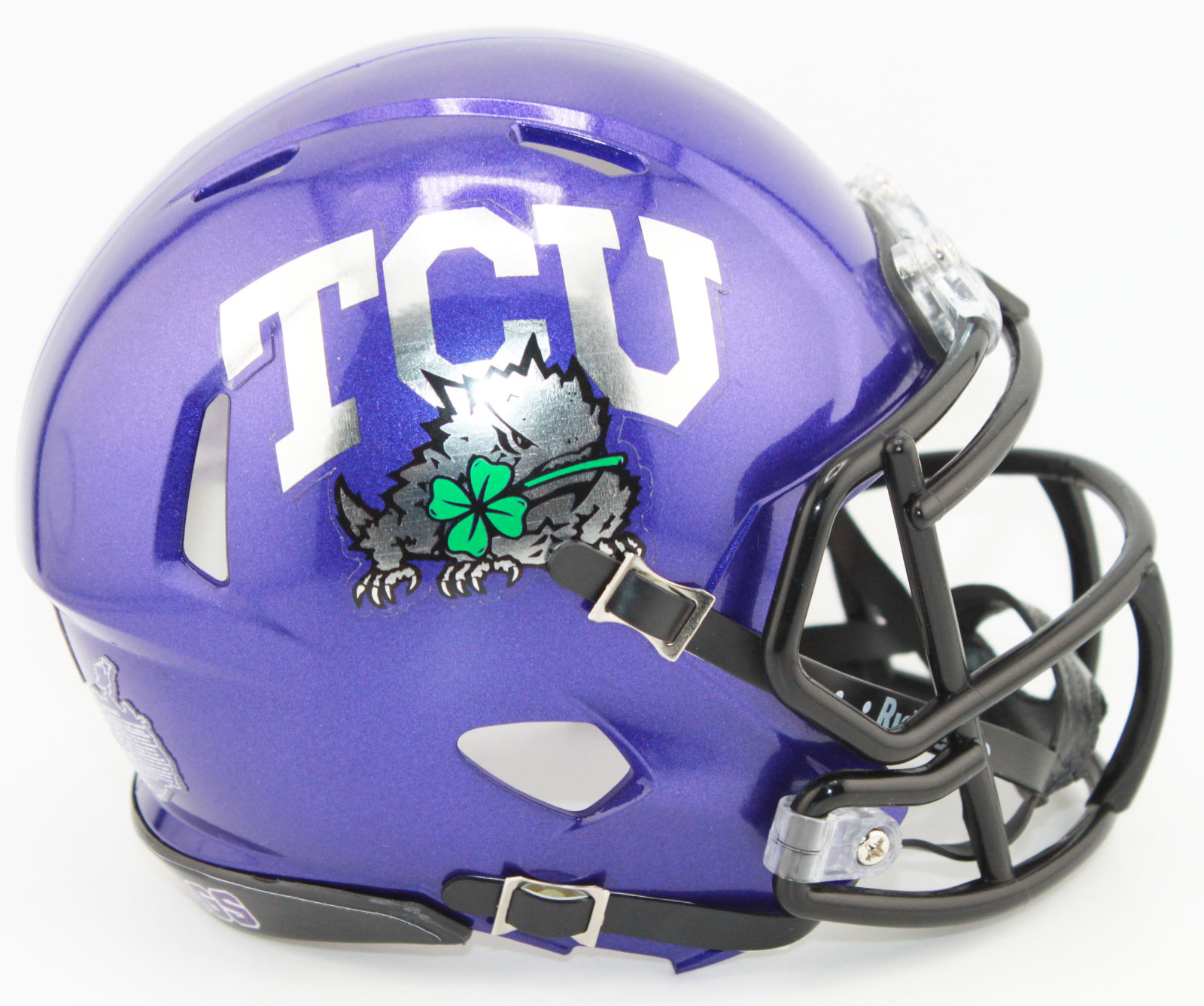 2026 Texas Christian TCU Horned Frogs Riddell Mini Helmet vs North Carolina