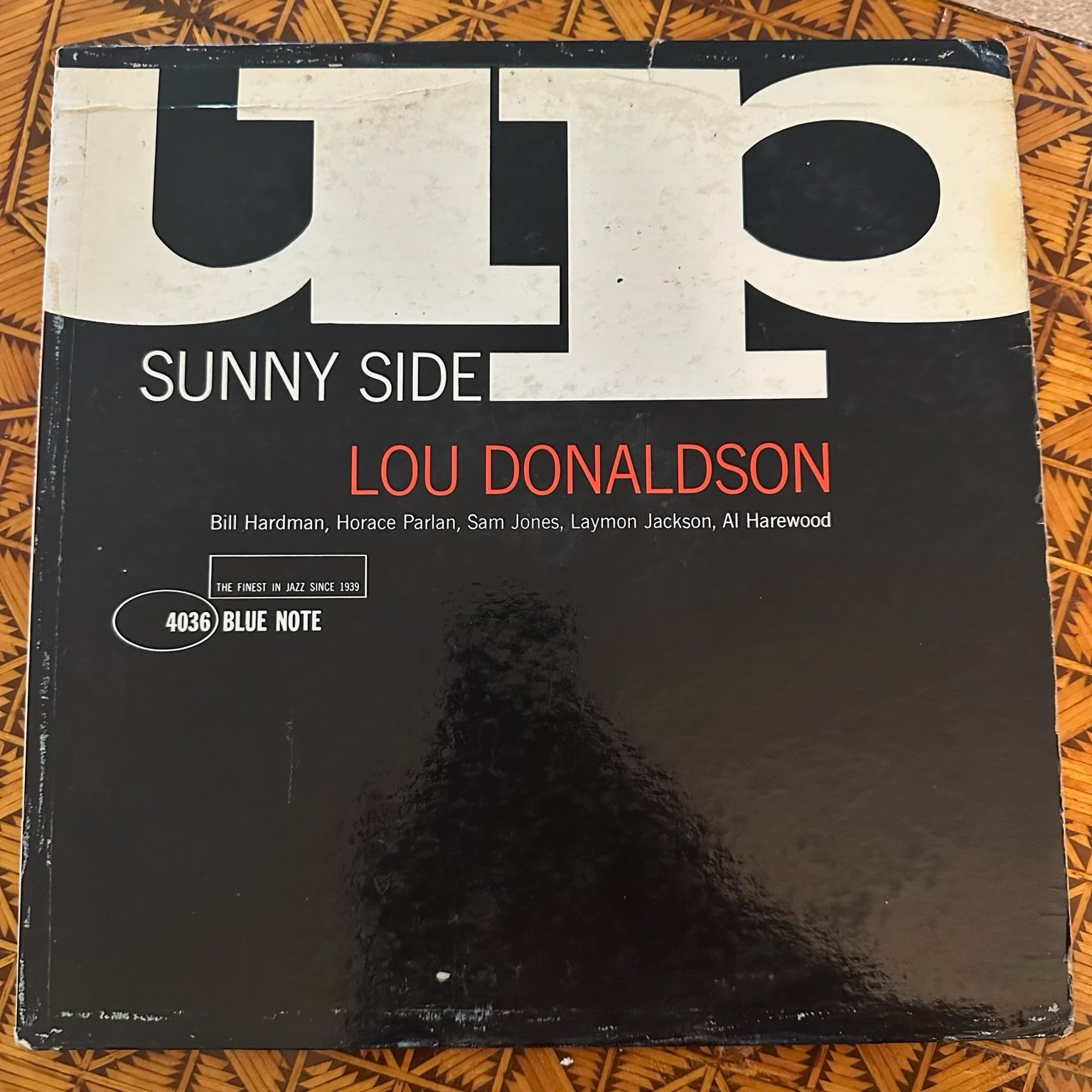 Lou Donaldson Sunny Side Up Blue Note BLP 4036 1st DG RVG Ear 47 W 63rd Mono