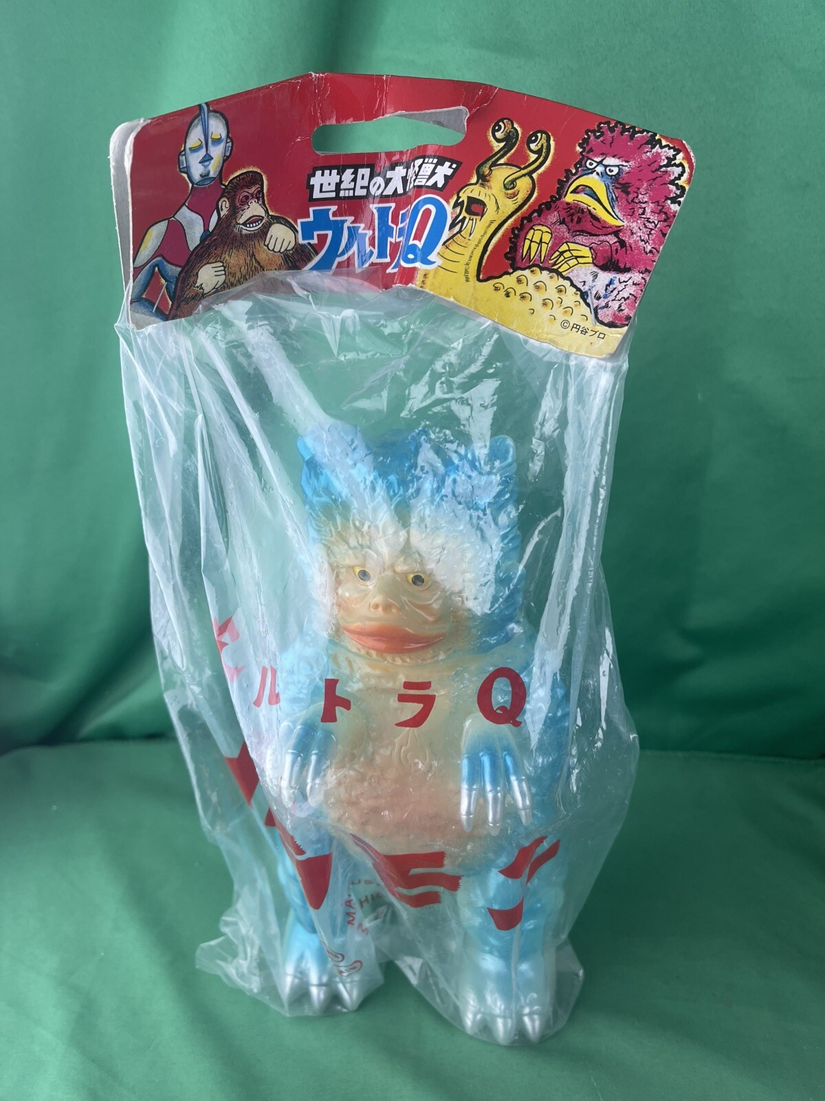 Garamon Marusan x M1Go G.I.D Molding Blue Metallic Painted Vinyl Toy Sofubi