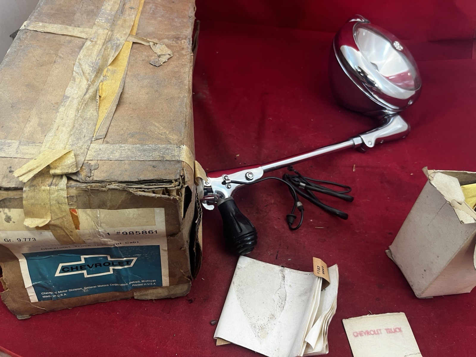 1964-1966 Chevrolet/GMC Truck LH Spotlight - NOS - Part No.  985861