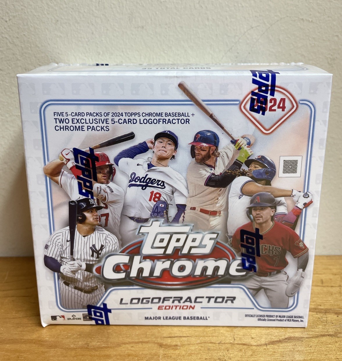 2024 TOPPS CHROME LOGOFRACTOR BASEBALL BOX CROW ARMSTRONG RC SEALED OHTANI