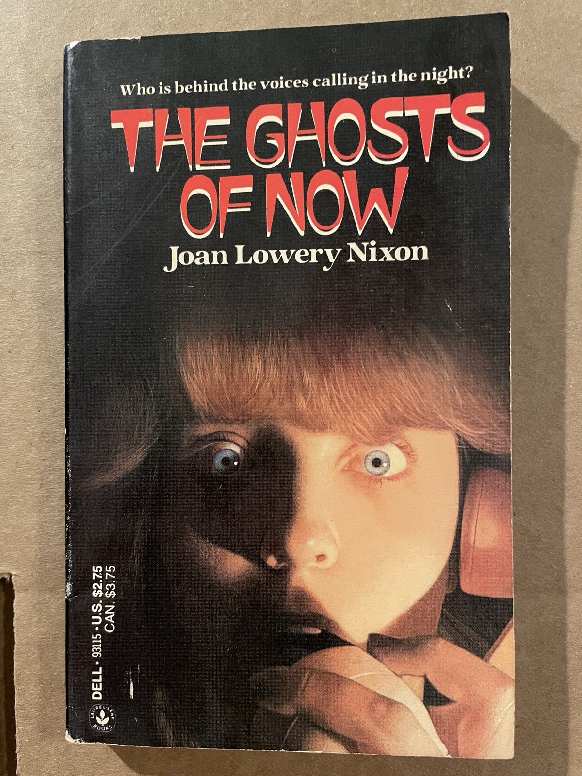 1986 The Ghosts of Now by Joan Lowery Nixon Signed Copy Dell Book Vintage 1986 The Ghosts of Now by Joan Lowery Nixon Signed Copy Dell Book Vintage