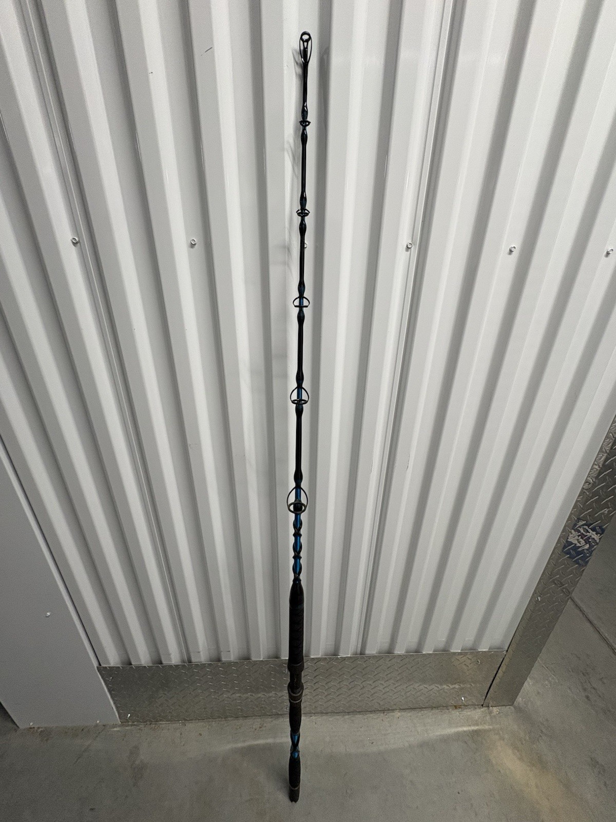 Custom Made Conventional Fishing Rod 5’4” Blue Rare