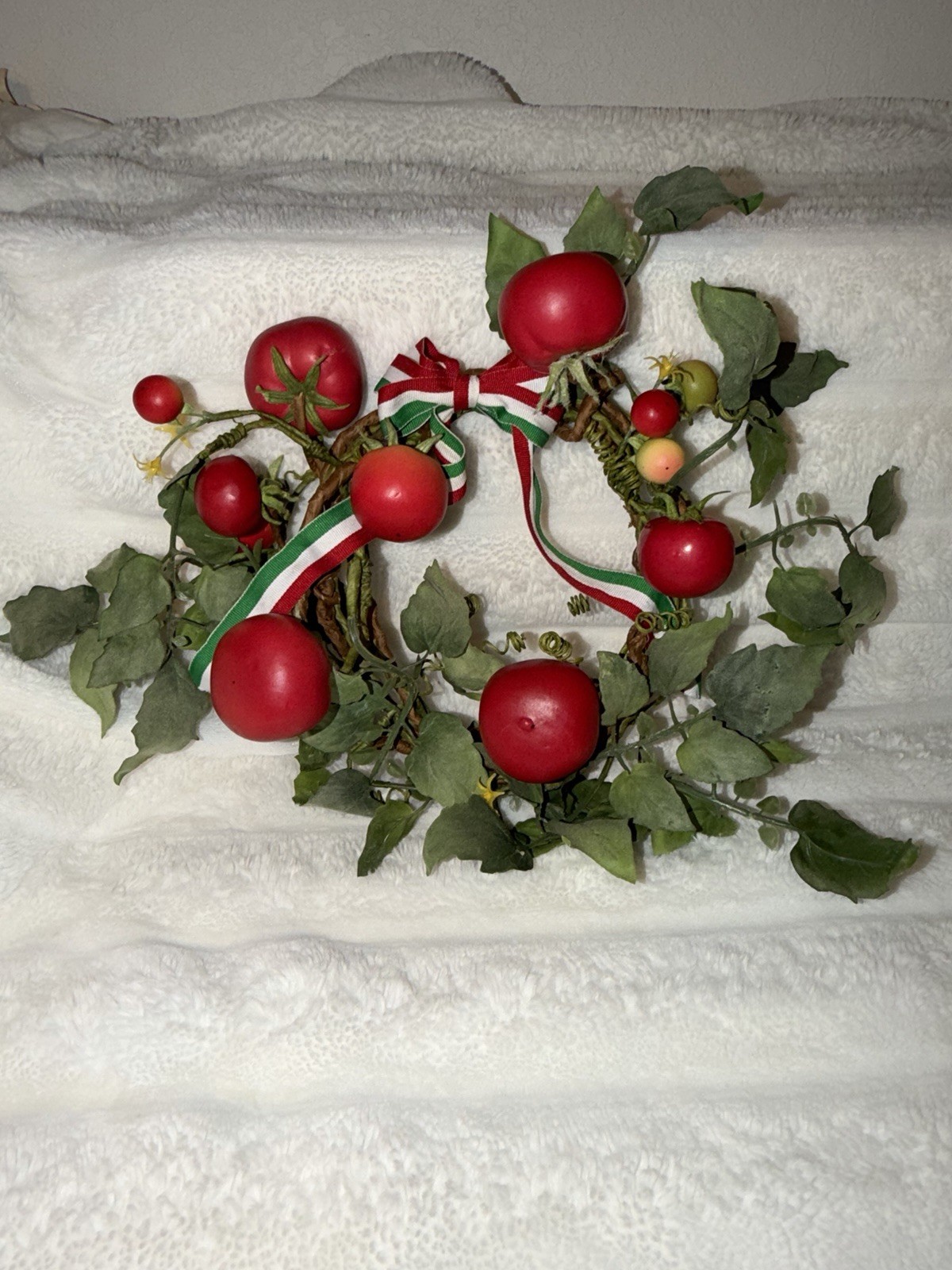 Beautiful Italian Tomato Wreath 🍅