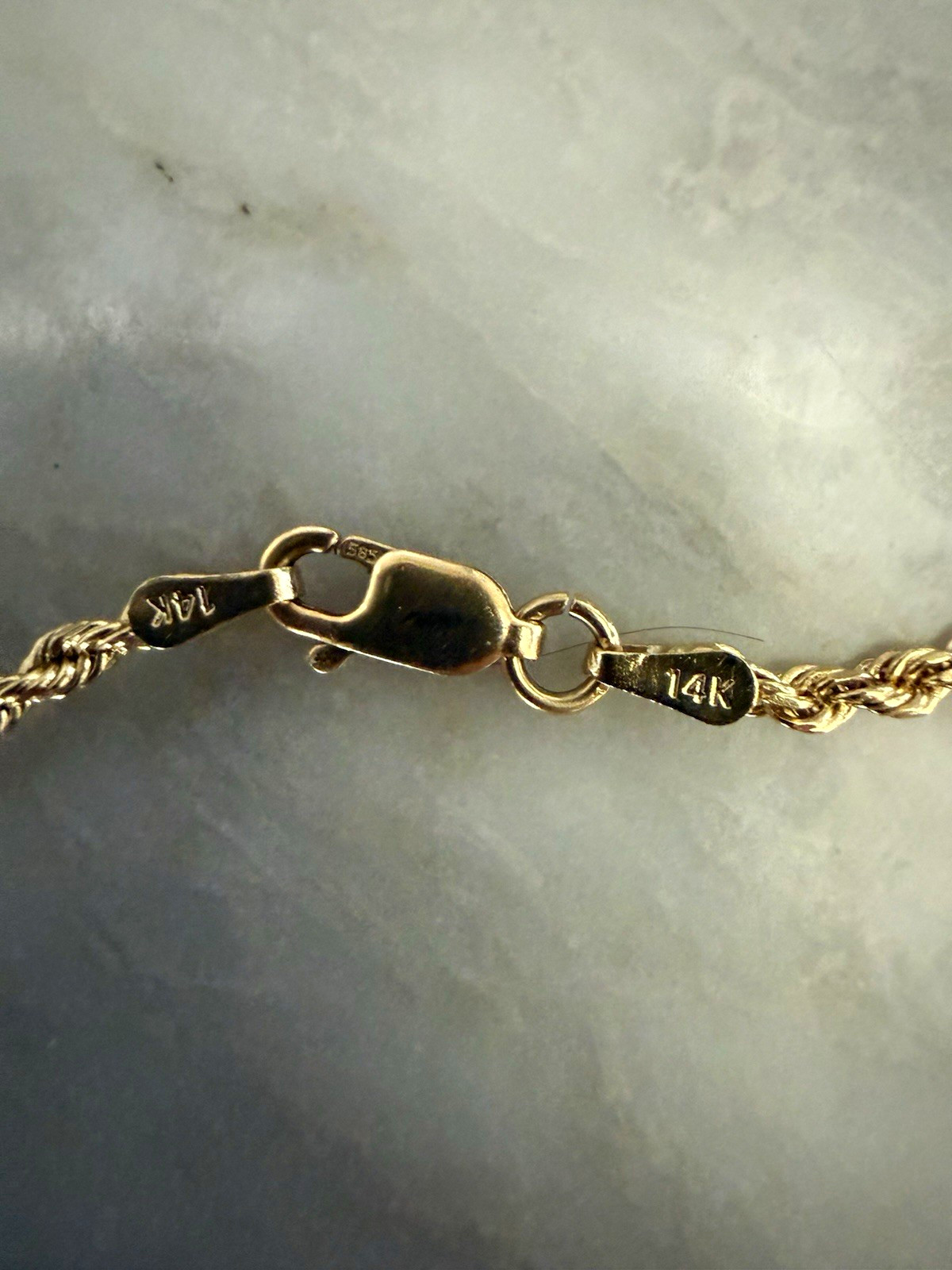 14k Yellow Gold Rope Chain Necklace 14k Yellow Gold Rope Chain Necklace